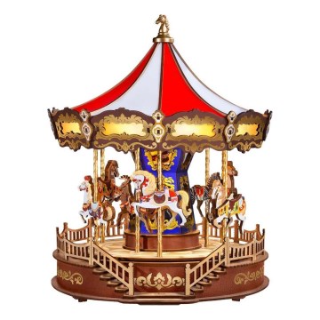RoboTime - 3D muziekdoos puzzel Klassiek carrousel 5V