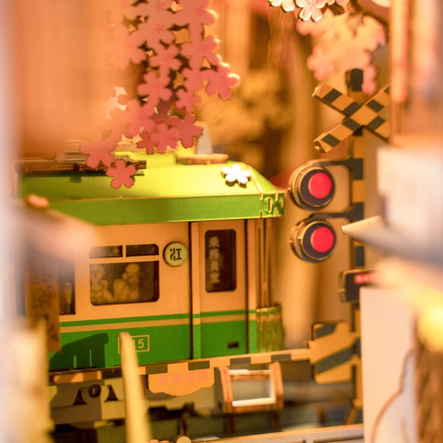 RoboTime - LED Boekenstop Sakura-straatje 2xAAA