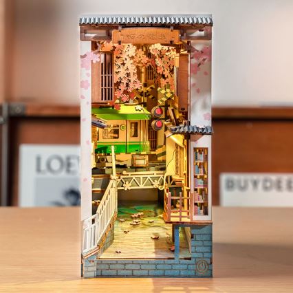 RoboTime - LED Boekenstop Sakura-straatje 2xAAA