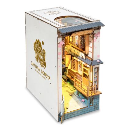 RoboTime - LED Boekenstop Sakura-straatje 2xAAA