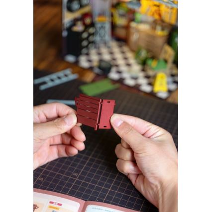 RoboTime - Miniatuur huis Garage 2xAAA