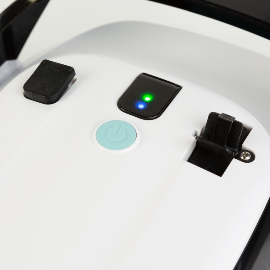 Robotische zwembadreiniger voor horizontale oppervlakken 40W/12,6V 6000 mAh IPX8 wit