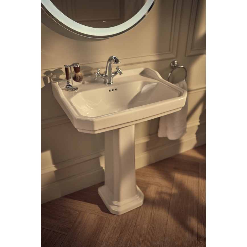 Roca A3270A1000 - Wandgemonteerde wastafel CARMEN 65x48 cm keramiek/wit