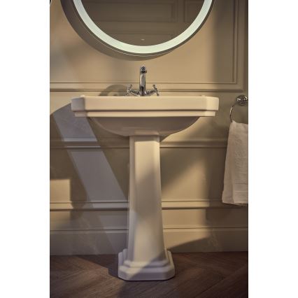 Roca A3270A1000 - Wandgemonteerde wastafel CARMEN 65x48 cm keramiek/wit