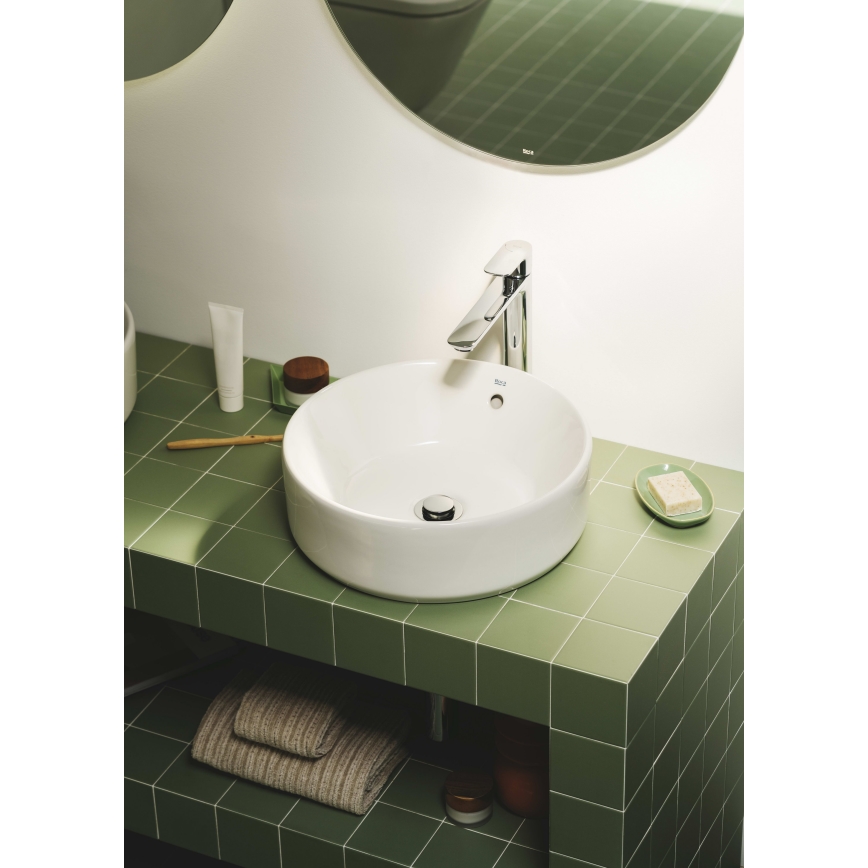 Roca A3270MJ000 - Aanrecht wastafel GAP diameter 39 cm keramiek/wit