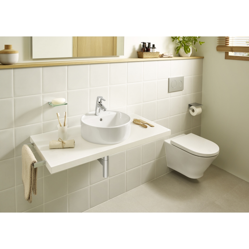 Roca A3270MJ000 - Aanrecht wastafel GAP diameter 39 cm keramiek/wit