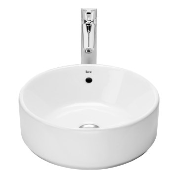Roca A3270MJ000 - Opbouwwastafel GAP Ø 39 cm keramiek/wit