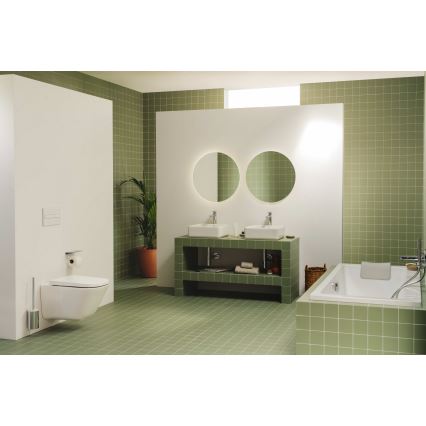Roca A3270ML000 - Opbouwwastafel GAP 39x37 cm keramiek/wit