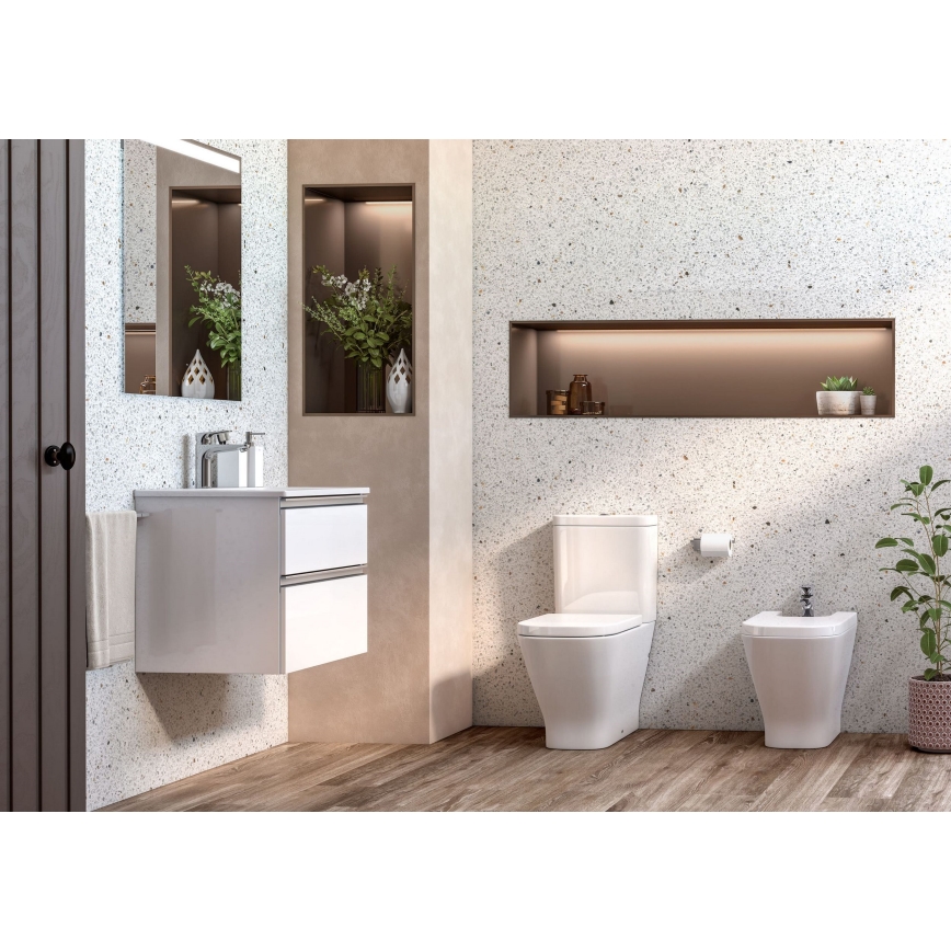 Roca A342477000 - Toiletpot GAP keramiek/wit
