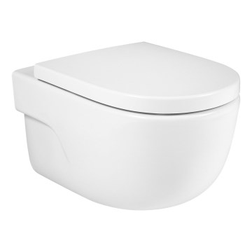Roca A34624L000 - Hangend toilet MERIDIAN keramiek/wit