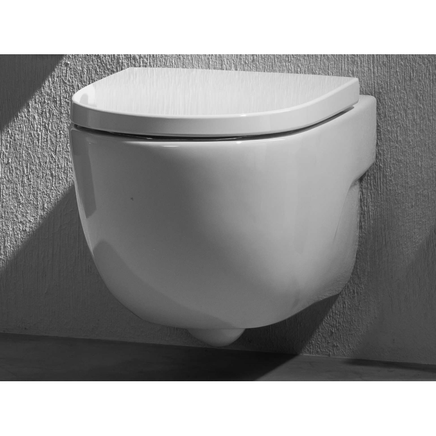 Roca A34624L000 - Hangend toilet MERIDIAN keramiek/wit