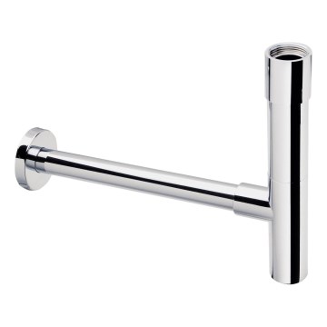 Roca A506403110 - Ronde sifon voor wastafel ROCA, glanzend chroom