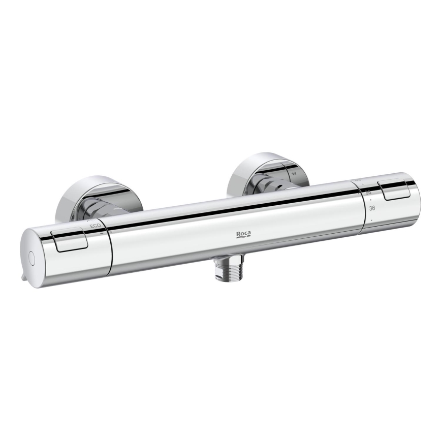 Roca A5A2E18C00 - Douche thermostatisch tap T-500 glanzend chroom