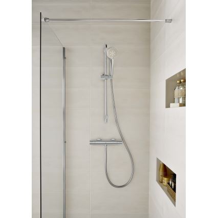 Roca A5A2E18C00 - Douche thermostatisch tap T-500 glanzend chroom