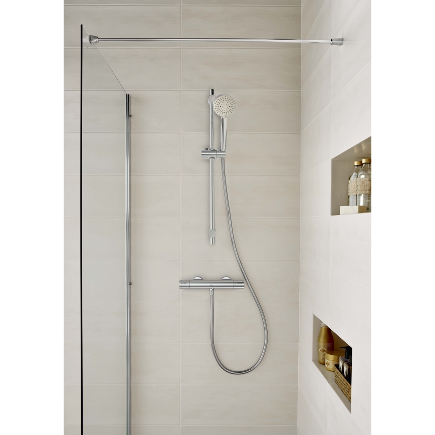 Roca A5A2E18C00 - Douche thermostatisch tap T-500 glanzend chroom