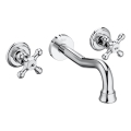 Roca A5A474BC00 - Wastafelmengkraan voor inbouw CARMEN RETRO glanzend chroom