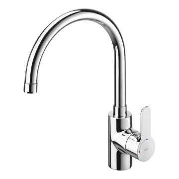 Roca A5A8409C00 - Keukenkraan L20 32,5 cm glanzend chroom