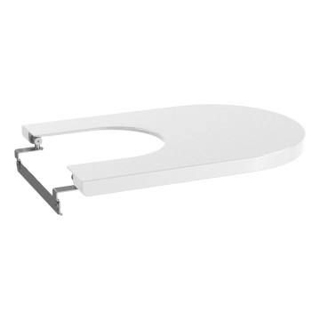 Roca A80652200B - Bidetbril SoftClose INSPIRA supralit/wit