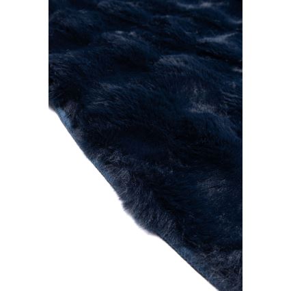 Rond vloerkleed RABBIT BUBBLE 160 cm blauw
