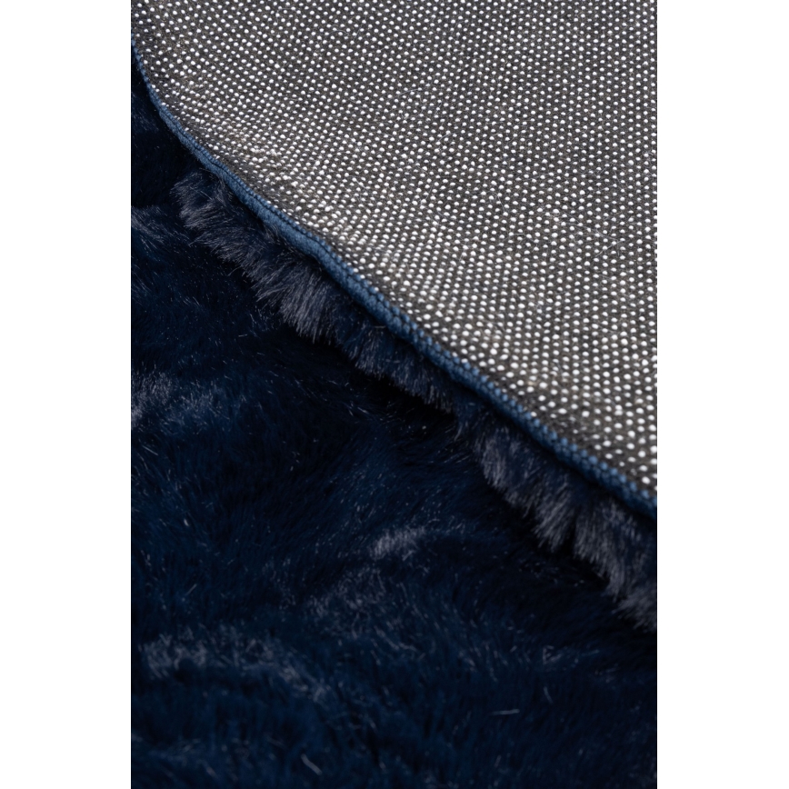 Rond vloerkleed RABBIT BUBBLE 160 cm blauw