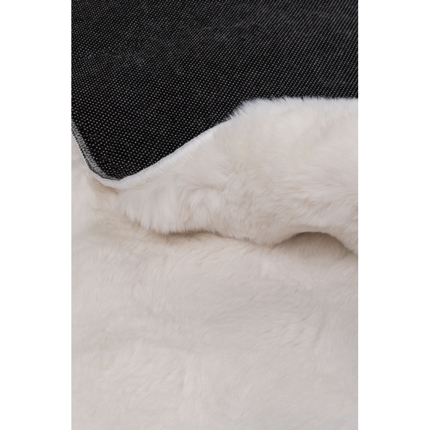 Rond vloerkleed RABBIT BUBBLE 160 cm crème