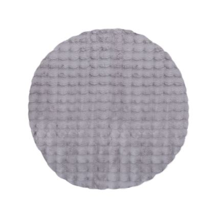 Rond vloerkleed RABBIT BUBBLE 160 cm grijs