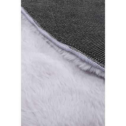 Rond vloerkleed RABBIT BUBBLE 160 cm grijs