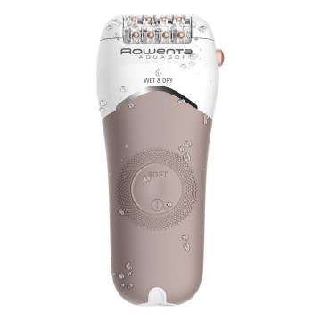 Rowenta - Epilator WET&DRY 4,5W/5V 600 mAh beige/goud
