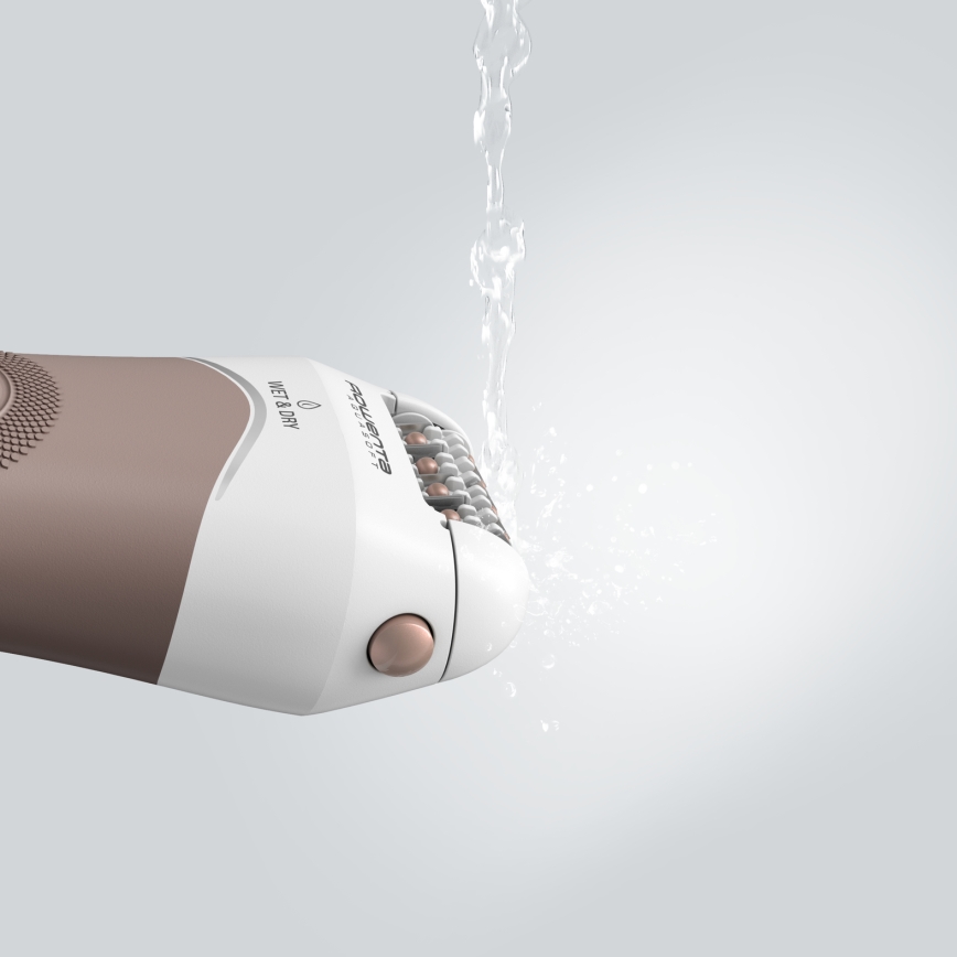 Rowenta - Epilator WET&DRY 4,5W/5V 600 mAh beige/goud