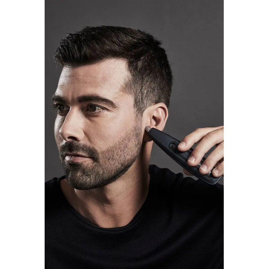 Rowenta - Haar trimmer MINI GROOMING KIT SPECIALIST 8in1 1xAA blauw
