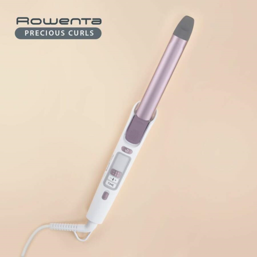 Rowenta - Krultang PRECIOUS CURLS PREMIUM CARE wit/paars