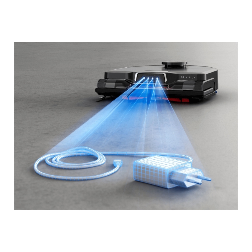 Rowenta - Slimme robotstofzuiger met een dweil X-PLORER S240+ AI Animal & Allergy Wi-Fi 5200 mAh