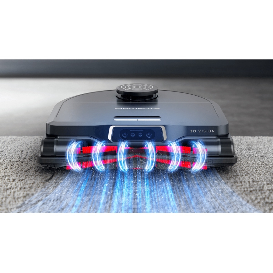 Rowenta - Slimme robotstofzuiger met een dweil X-PLORER S240+ AI Animal & Allergy Wi-Fi 5200 mAh