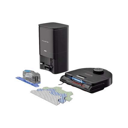 Rowenta - Slimme robotstofzuiger met een dweil X-PLORER S240+ AI Animal & Allergy Wi-Fi 5200 mAh