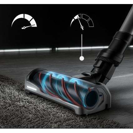 Rowenta - Steelstofzuiger met dweil X-FORCE FLEX ANIMAL AQUA AUTO 3-in-1 480W/32,4V 2500 mAh blauw