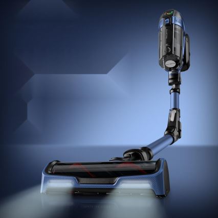 Rowenta - Steelstofzuiger met dweil X-FORCE FLEX ANIMAL AQUA AUTO 3-in-1 480W/32,4V 2500 mAh blauw