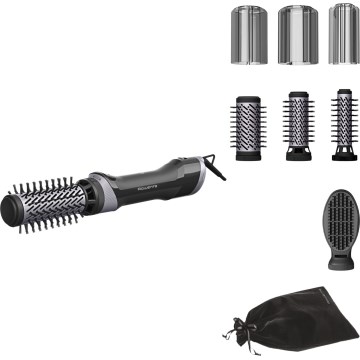 Rowenta - Warmluchtborstel BRUSH ACTIV 1000W/230V zwart
