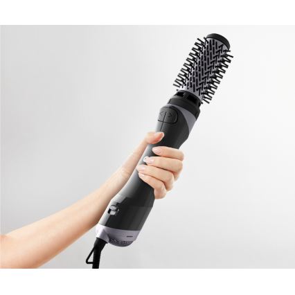 Rowenta - Warmluchtborstel BRUSH ACTIV 1000W/230V zwart