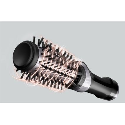 Rowenta - Warmluchtborstel BRUSH ACTIV 1000W/230V zwart