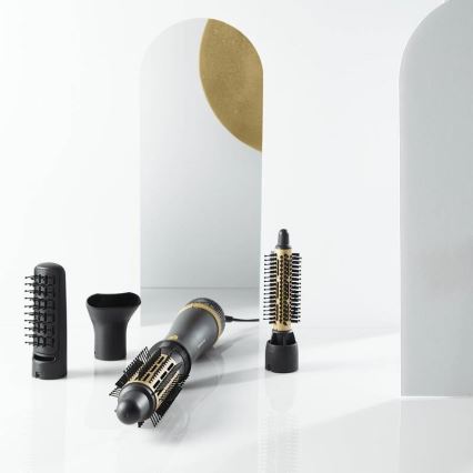 Rowenta - Warmluchtborstel EXPRESS STYLE 800W/230V zwart/goud