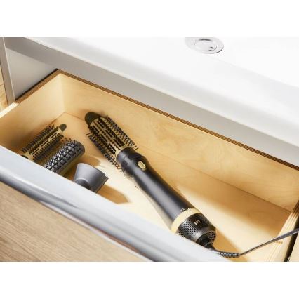 Rowenta - Warmluchtborstel EXPRESS STYLE 800W/230V zwart/goud