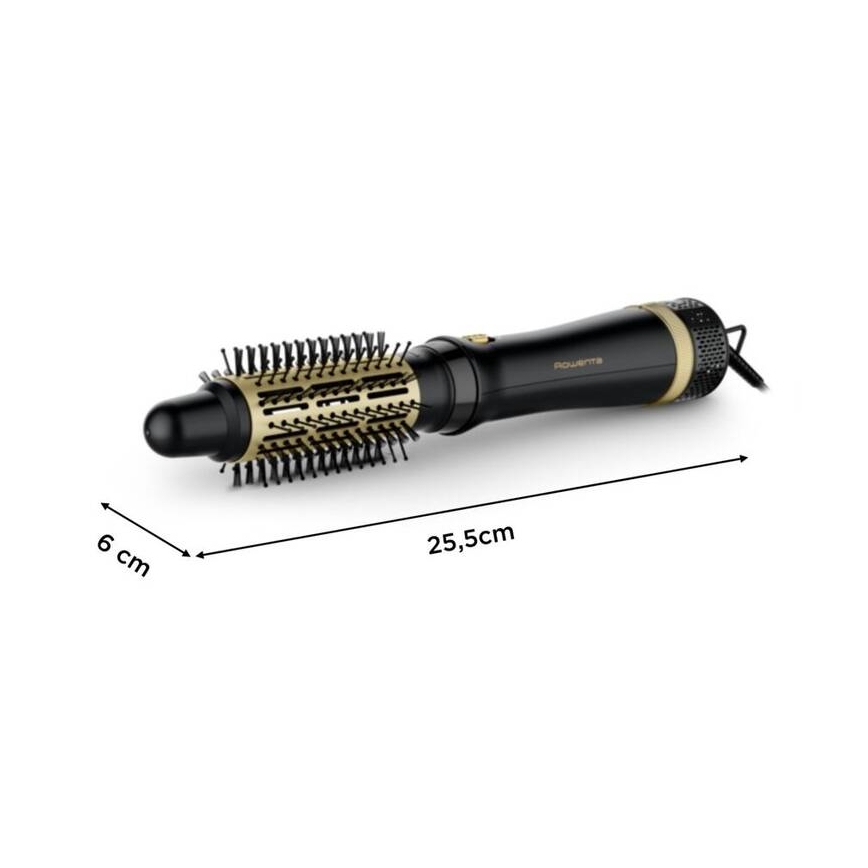 Rowenta - Warmluchtborstel EXPRESS STYLE 800W/230V zwart/goud