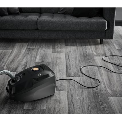 Rowenta - Zakstofzuiger GROEN FORCE EFFITECH ECO TOTAL CLEAN 400W/230V zwart