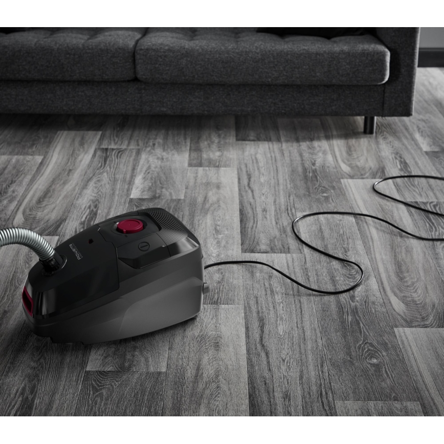 Rowenta - Zakstofzuiger GROEN FORCE MAX ECO TOTAL CLASSIC 900W/230V zwart