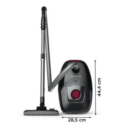 Rowenta - Zakstofzuiger GROEN FORCE MAX ECO TOTAL CLASSIC 900W/230V zwart