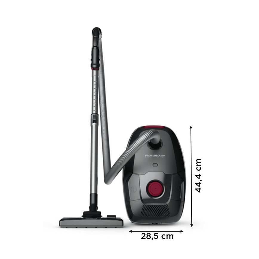 Rowenta - Zakstofzuiger GROEN FORCE MAX ECO TOTAL CLASSIC 900W/230V zwart