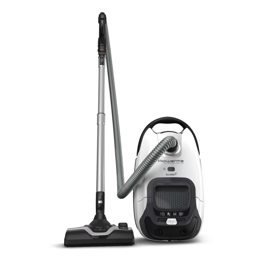 Rowenta - Zakstofzuiger SILENCE FORCE ALLERGY+ 4,5l 400W/230V zwart/wit