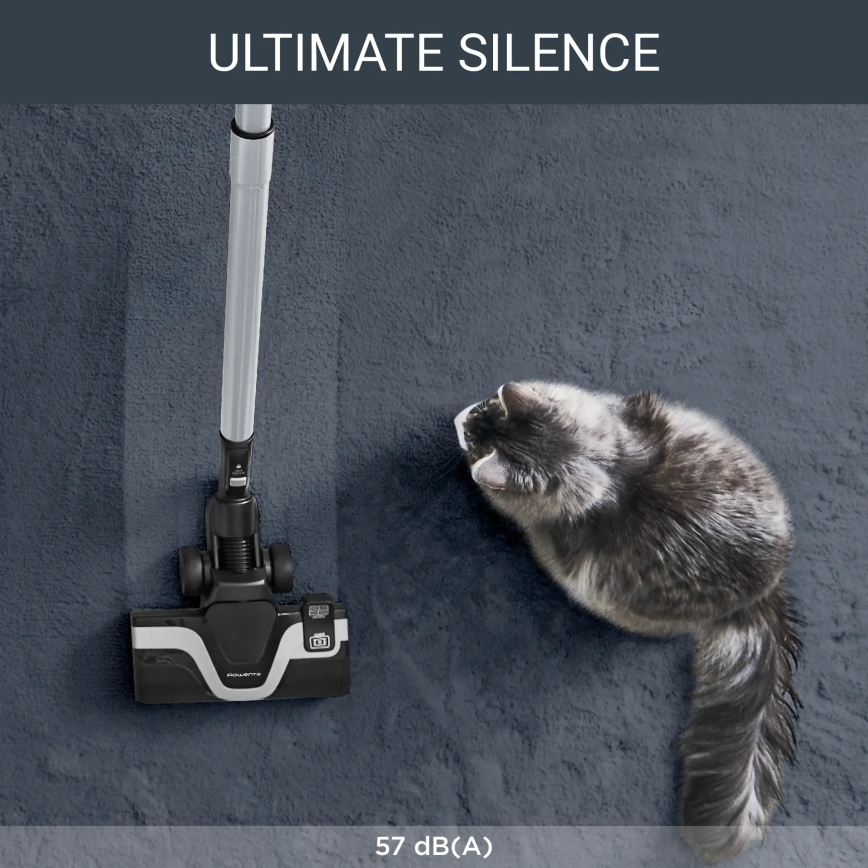Rowenta - Zakstofzuiger SILENCE FORCE ALLERGY+ 4,5l 400W/230V zwart/wit