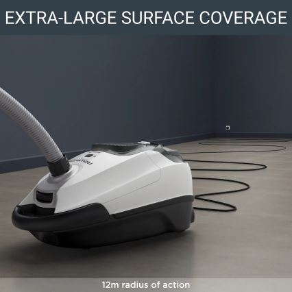 Rowenta - Zakstofzuiger SILENCE FORCE ALLERGY+ 4,5l 400W/230V zwart/wit