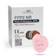Roze Ademhalingsmasker FFP2 NR CE 0598 - 1stuk